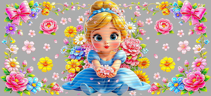 16oz Disney style-D-2809
